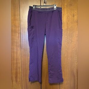 Med Couture Touch Yoga 2 Cargo Pocket Scrub Pants Size L